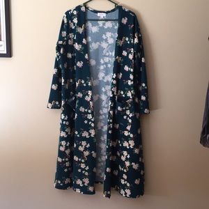 Lularoe Sarah w/ birds & Floral S